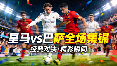 皇家马德里对阵巴塞罗那全场集锦视频封面